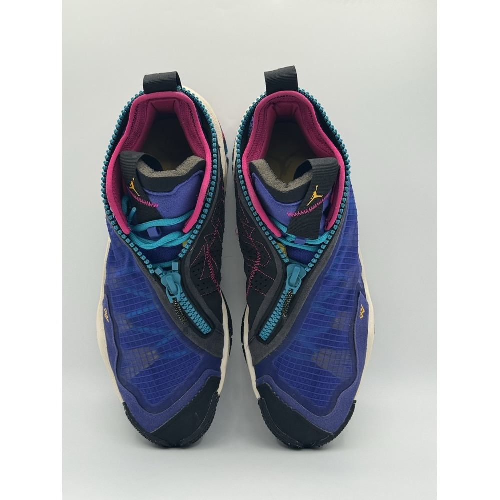 Jordan Shoes Size 10 Mens Why Not .6 Basketball Nike Air Purple Westbrook - Picture 9 of 15
